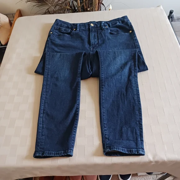 Good American The Good Leg Skinny Jean BLUE224 - Picture 5 of 13